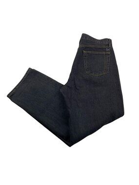 Still Here Men’s Distressed Destroyed Button-Fly Jeans Dark Wash • USA • 32x30